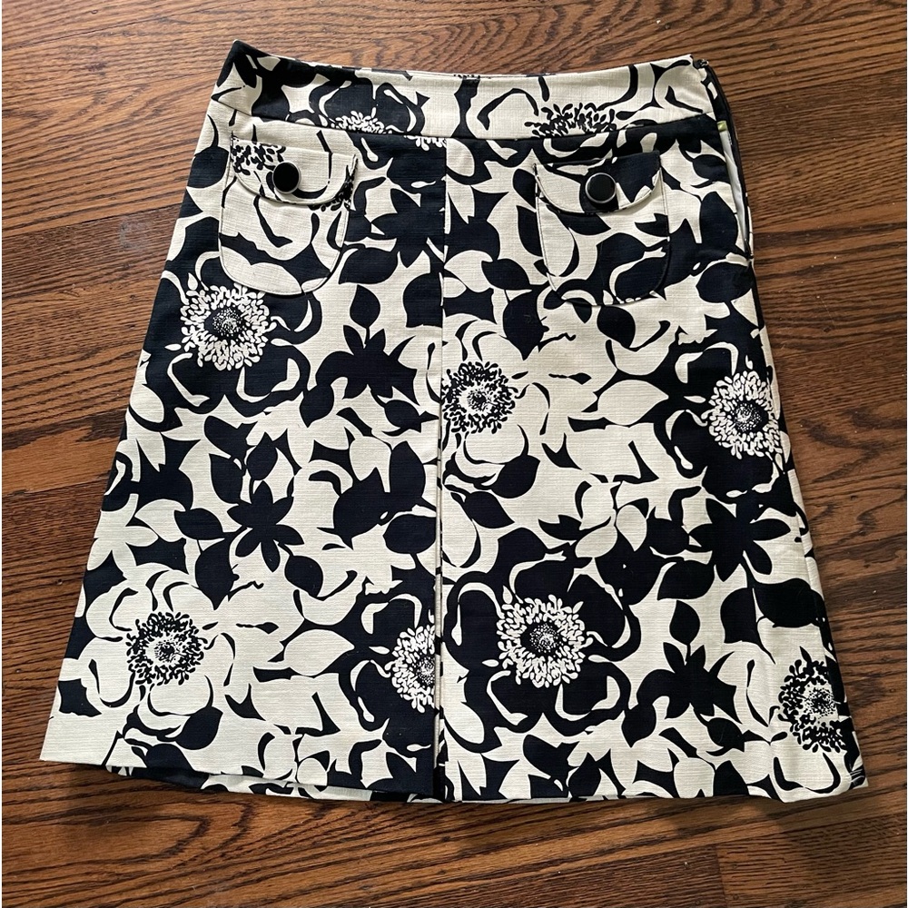 Vintage Y2K NWOT Size 2 Aline Front Pleat Skirt Coquette Preppy Twee